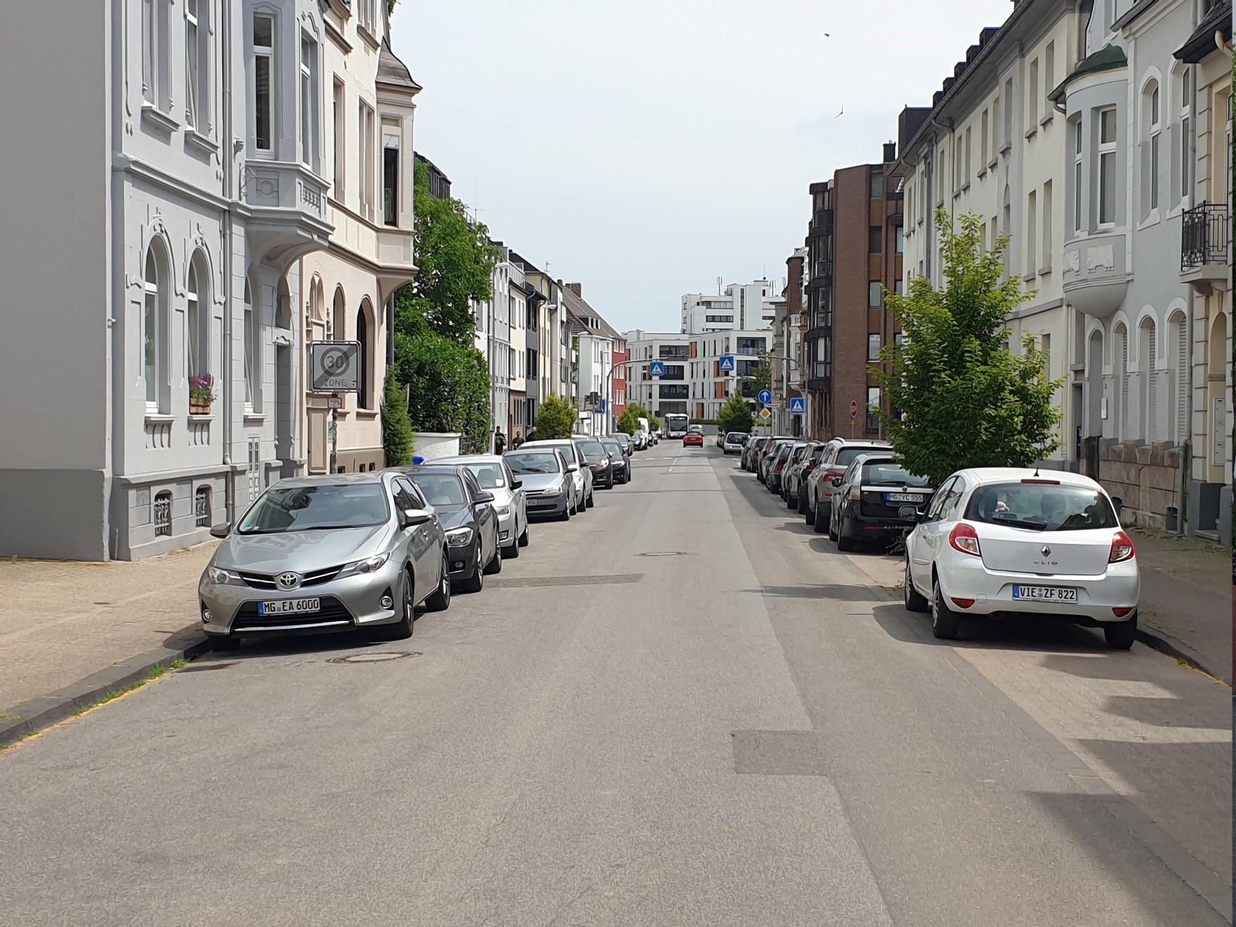 Geropark in Richtung der Roermonder Höfe_Foto VORHER
